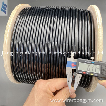 COMMERCIAL GYM CABLE TPU 5.8MM